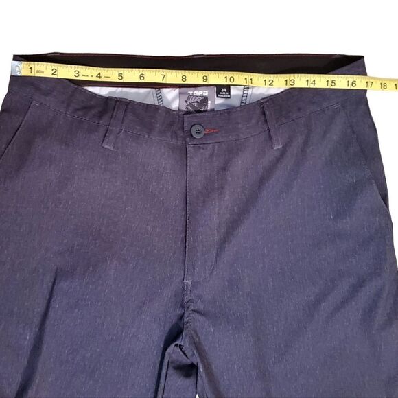 Tappa Threads Mens Gray Board Shorts Size 34 - Picture 10 of 12